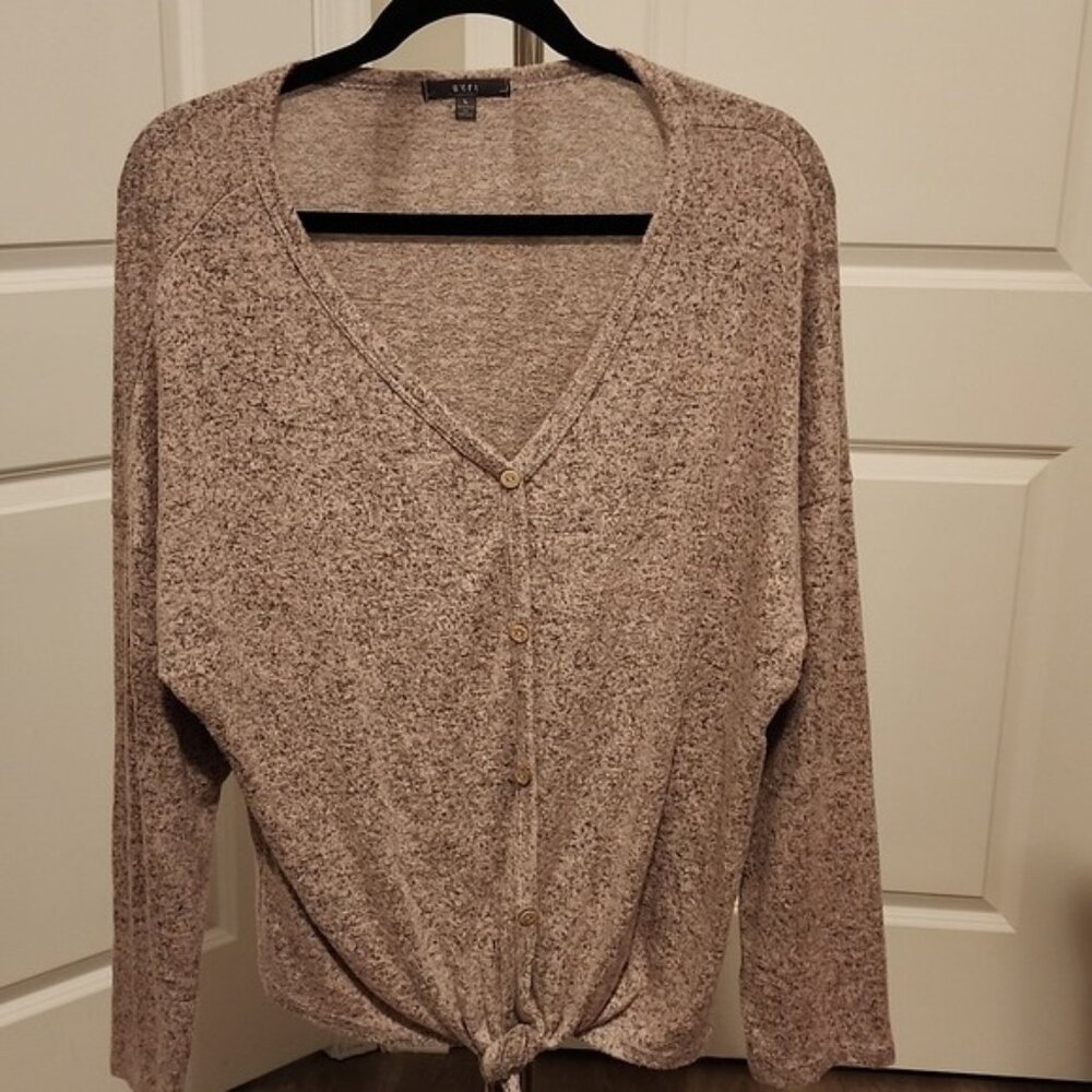 Gyft Knit V-Neck Sweater Size M
